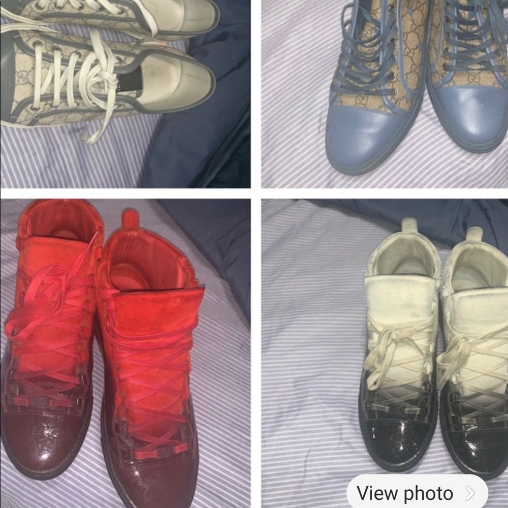 All foreigns balenciaga and Gucci’s $250 a pair